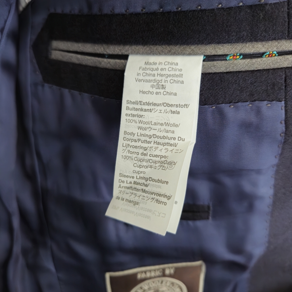 Ludlow Slim-fit Legacy blazer in American Wool - Picture 6 of 8